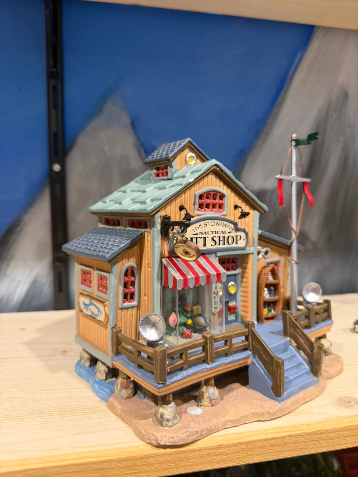 Lemax gift shop, Ophalen, Zo goed als nieuw