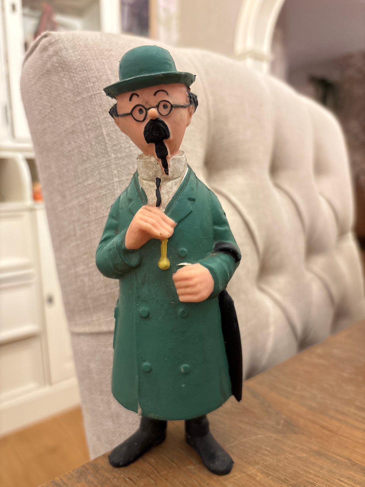 Professor Zonnebloem piep popje ( Kuifje), Ophalen of Verzenden, Gebruikt