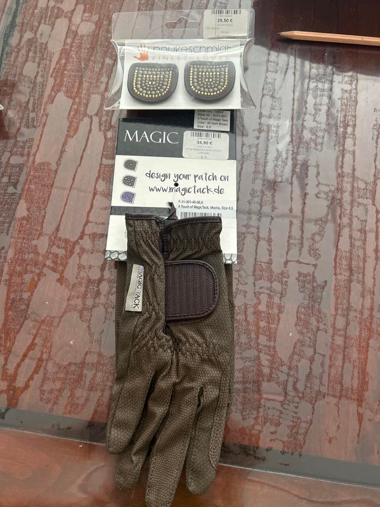 Paardrijhandschoenen  maat 6,5, Ophalen of Verzenden, Nieuw, Overige soorten, Bovenkleding