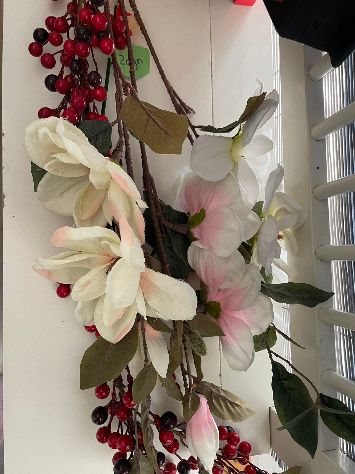 Kunst bloemen, Ophalen, Binnen, Zo goed als nieuw, Inclusief kunstbloemen