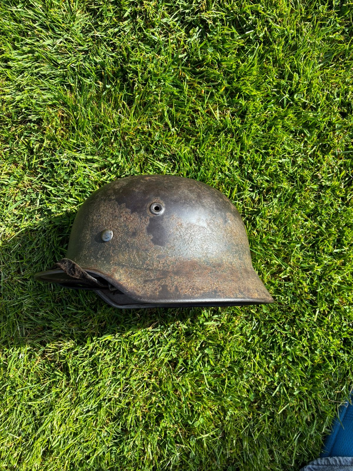 Camo m40 helm, Ophalen, Duitsland, Helm of Baret