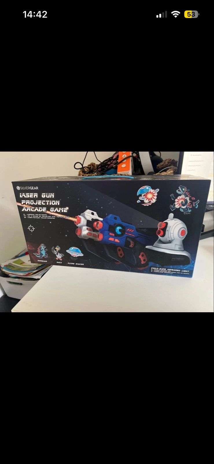 Silvergear Laser Gun Projectie Arcade Game, Ophalen of Verzenden, Nieuw, Jongen of Meisje