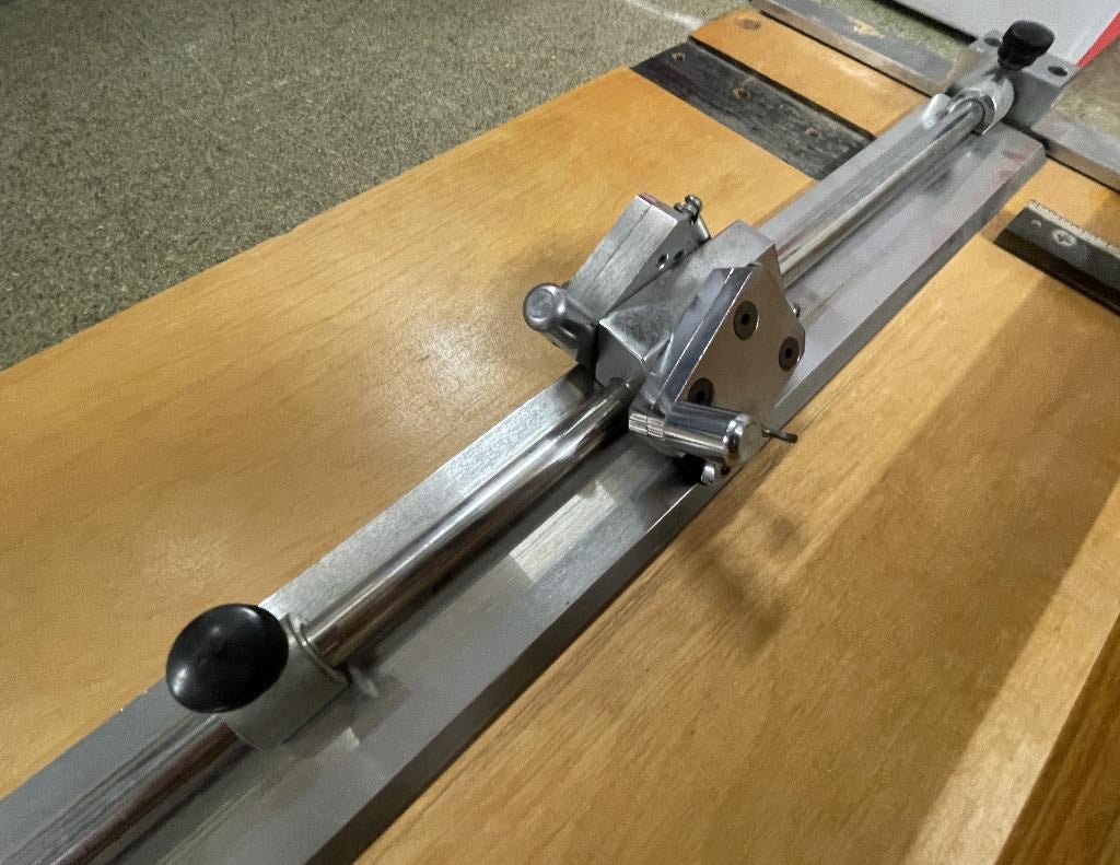 Snijmachine voor passe-partouts - circa 150 cm, Ophalen, Gebruikt