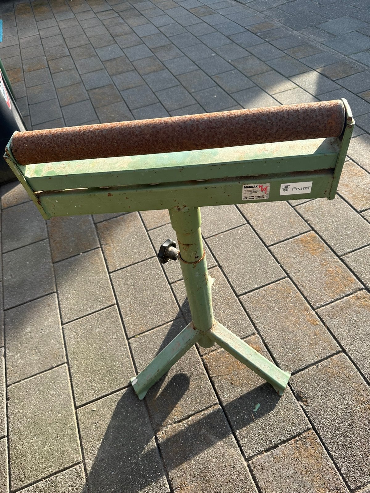 Frami Rolbok rolschraag. Rol én kogelpotten., Ophalen, Gebruikt