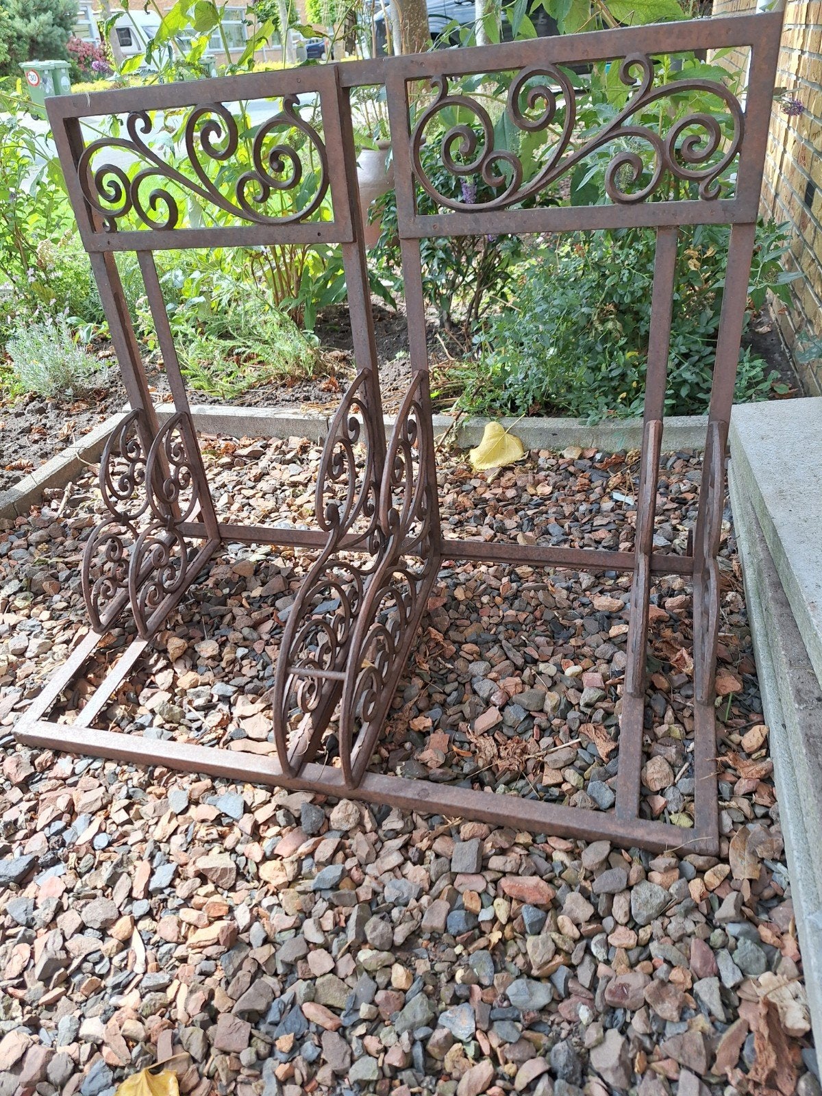 gietijzeren fietsenrek, Tuin en Terras, Ophalen