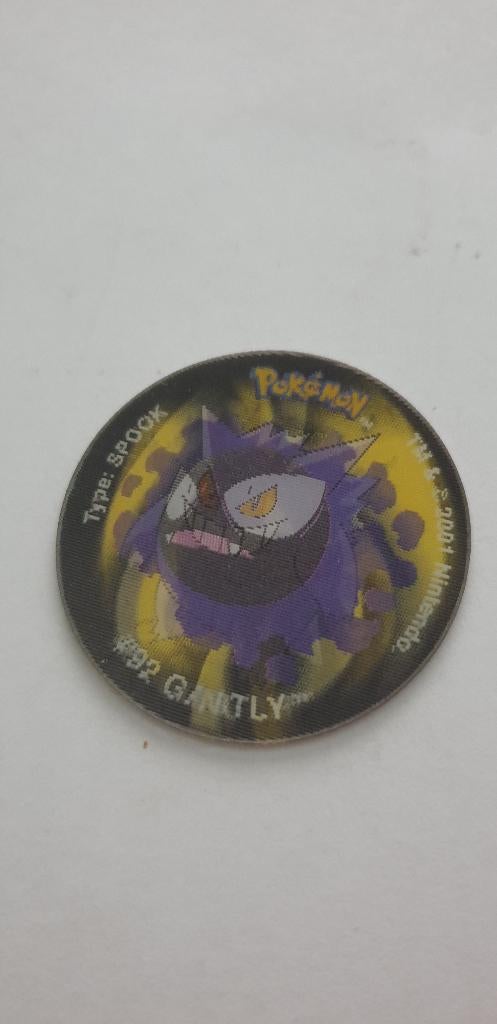 3193 pokemon powerplay flippo 92 gengly, Verzamelen, Flippo's, Verzenden, Losse flippo's