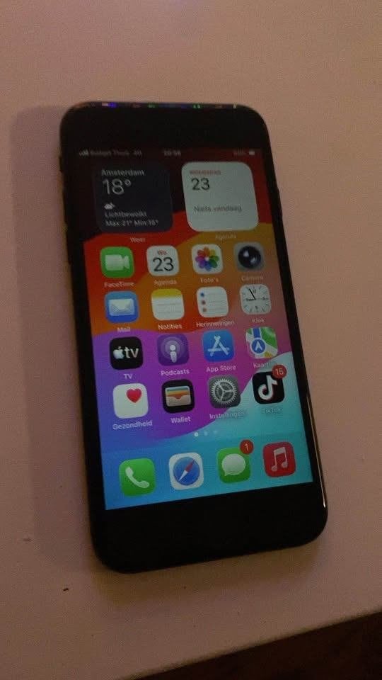 iphone SE 2020, Gebruikt, Zwart, Ophalen of Verzenden, 64 GB