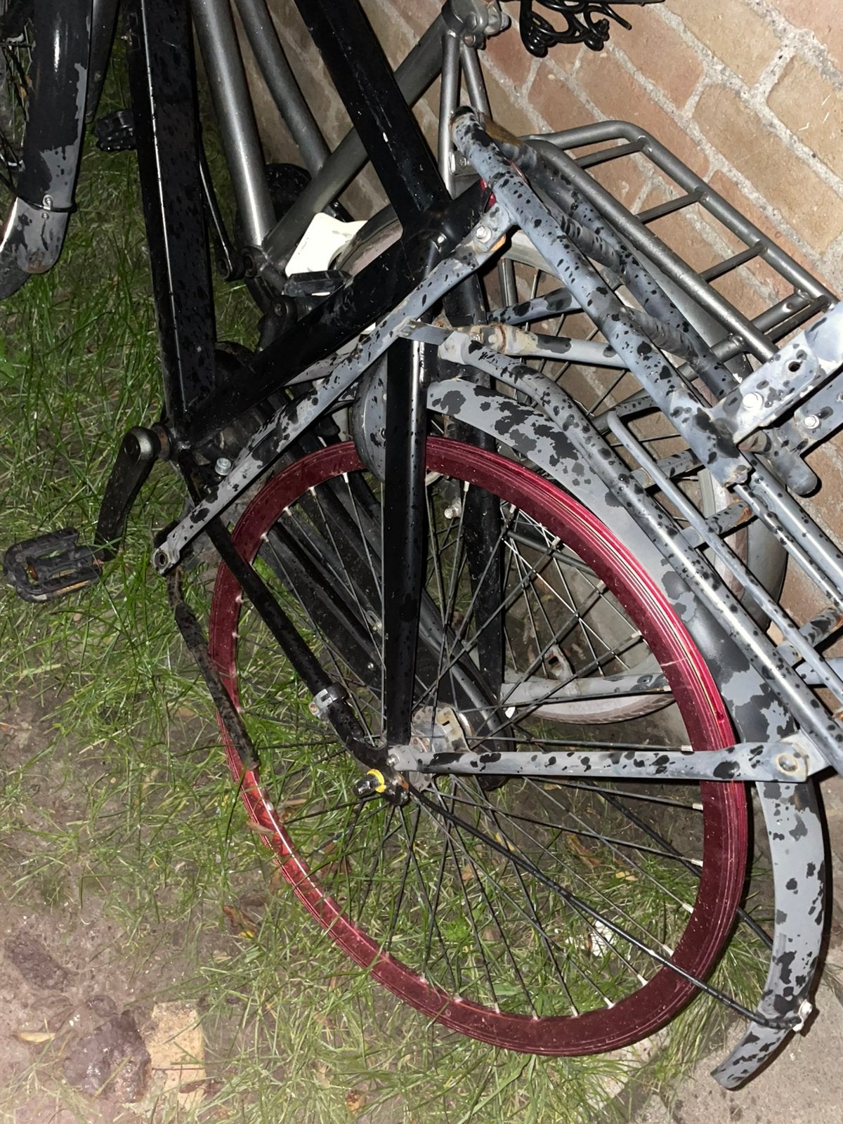 Shimano Nexus 3 28inch voor & achterwiel set, Fietsen en Brommers, Gebruikt, Aluminium, Stadsfiets, Ophalen