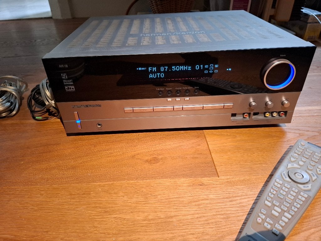 (Nr.518) Harman Kardon Audio/Video receiver AVR130, Gebruikt, 120 watt of meer, Ophalen, Overige merken