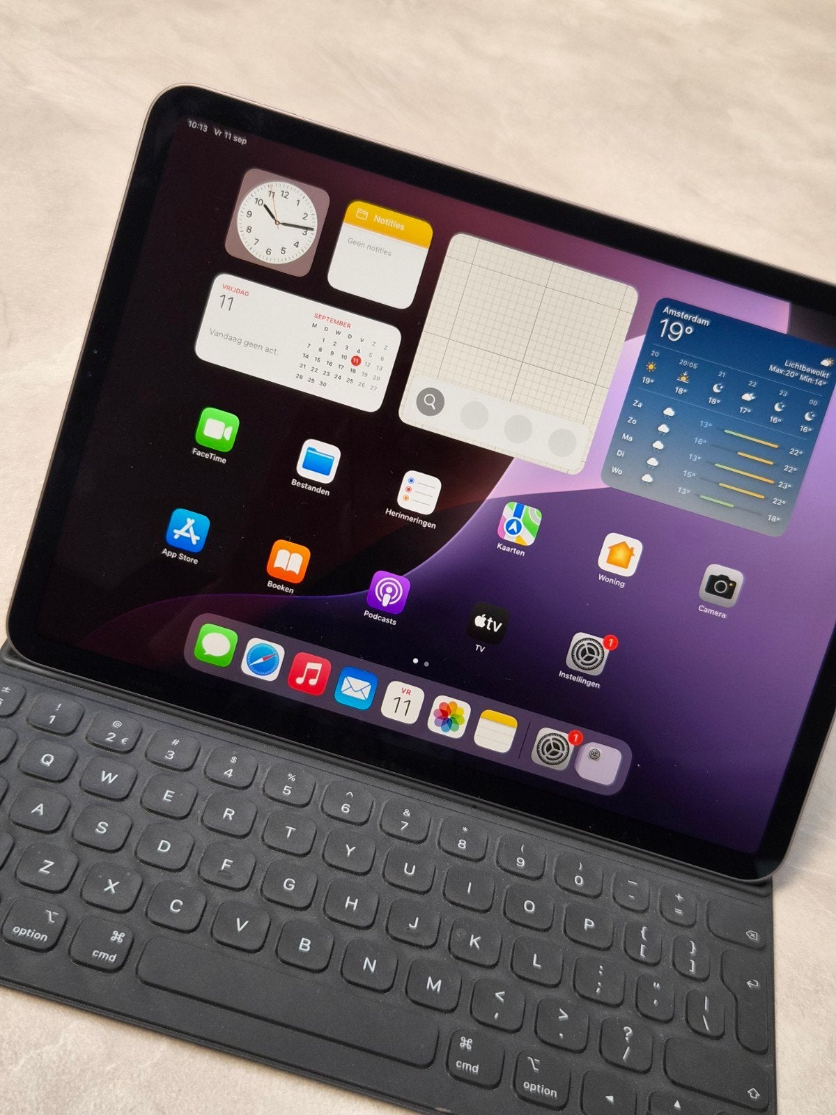 Apple iPad Pro 11 inch (2e generatie) 128GB Wi-Fi, Computers en Software, Ophalen, 11 inch, Zo goed als nieuw, Apple iPad Pro