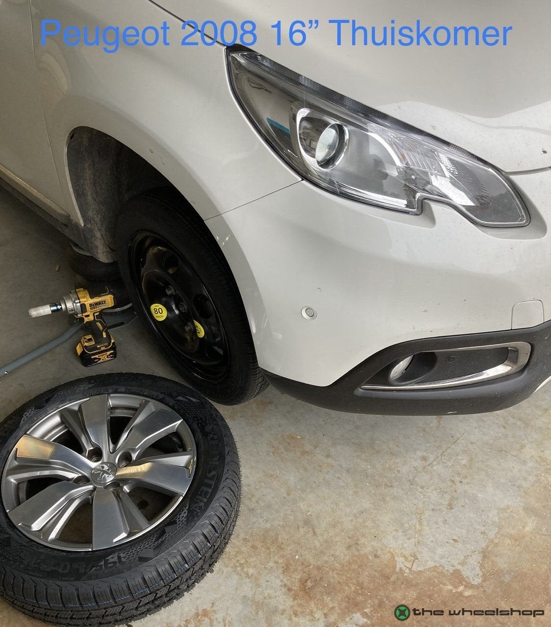 Reservewiel Thuiskomer Origineel 16 inch OEM PSA P2008 Opel, Auto-onderdelen, Banden en Velgen, Gebruikt, -, Banden en Velgen
