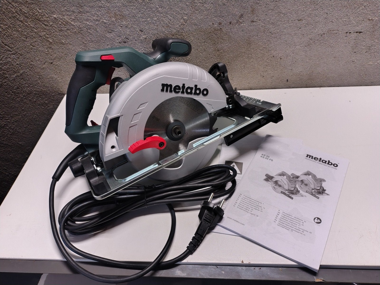 Te koop Metabo KS55 (gratis verzending), Cirkelzaag, 70 mm of meer, Nieuw, Ophalen of Verzenden