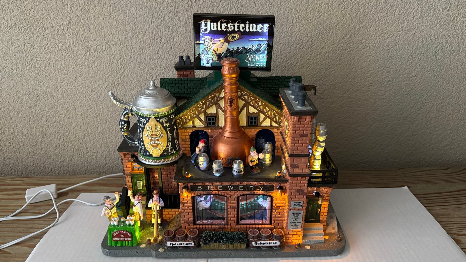 Lemax Yulesteiner Brewery, Ophalen of Verzenden, Gebruikt