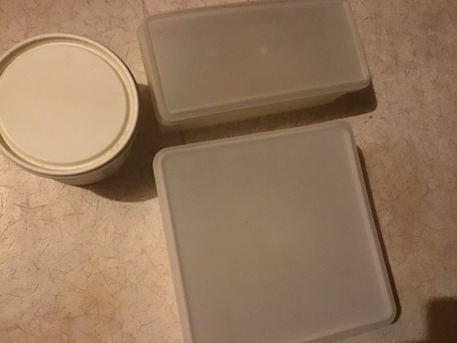Tupperware, Ophalen, Gebruikt, Overige typen