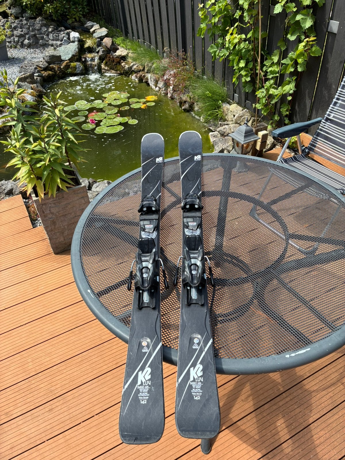 K2 Sweet Luv Dames Ski’s 142 cm + Marker GripWalk Bindingen, 140 tot 160 cm, Gebruikt, Skiën, Ski's