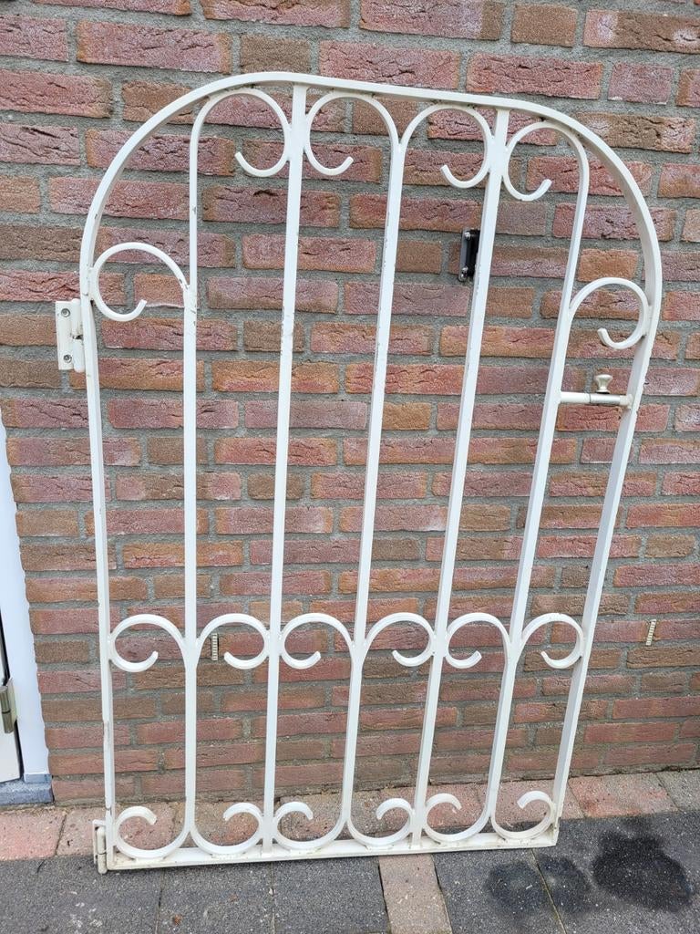 Tuinhek staal, Tuin en Terras, Tuinhekken en Hekwerk, Ophalen of Verzenden, IJzer, Tuinhek