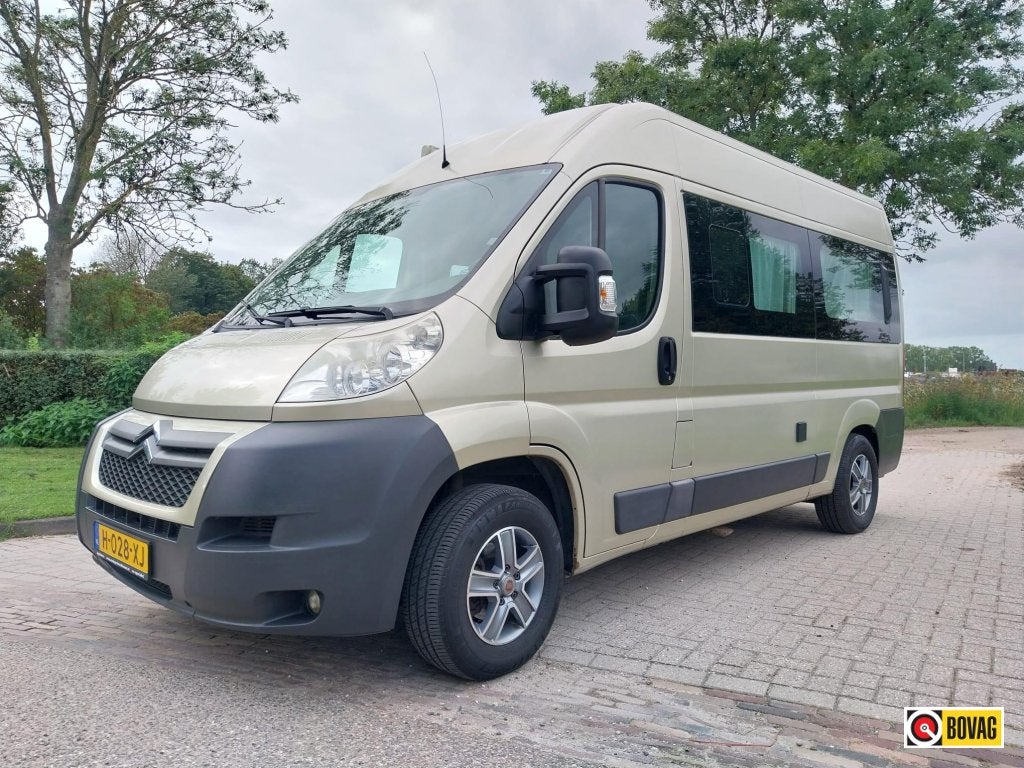 Leuke Citroën Jumper, Euro 5, trekhaak en met stand, Buscamper of Camperbus, Tot en met 2, Bedrijf, ABS