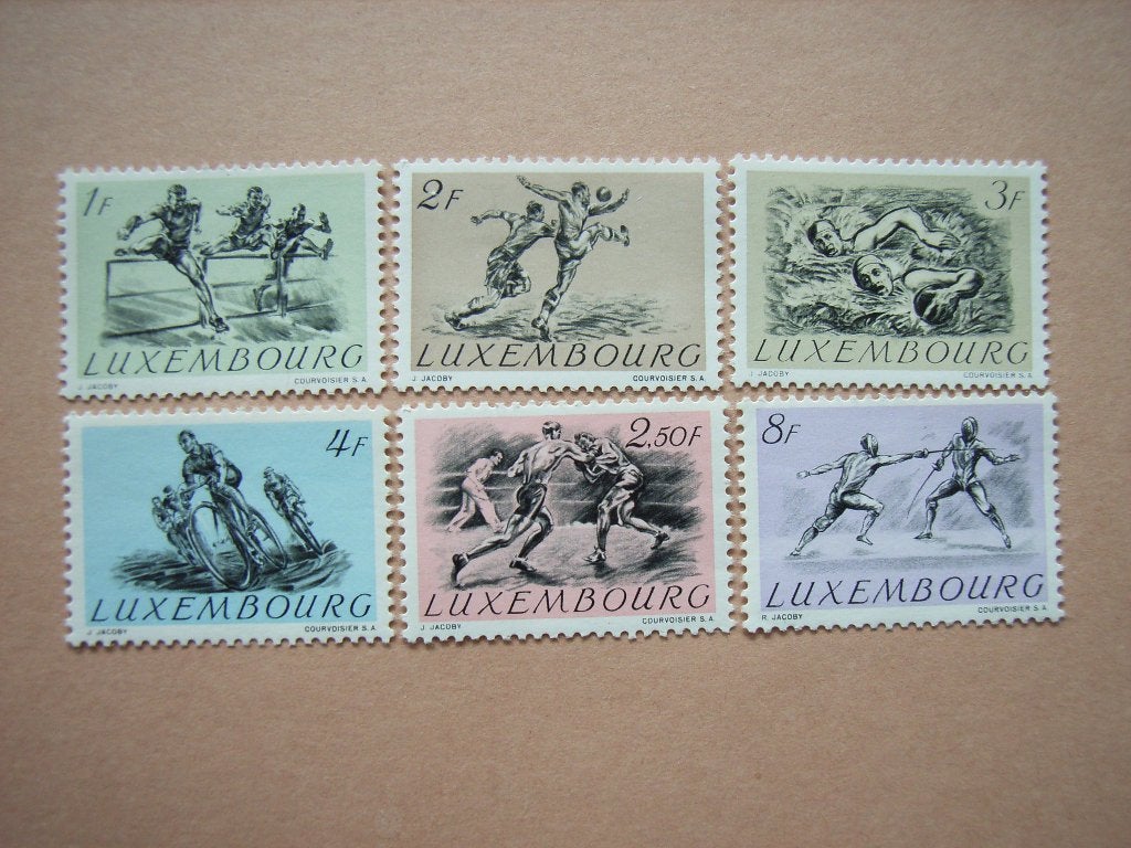 BL  Luxemburg 495-500 Pf, Ophalen of Verzenden, Luxemburg, Postfris