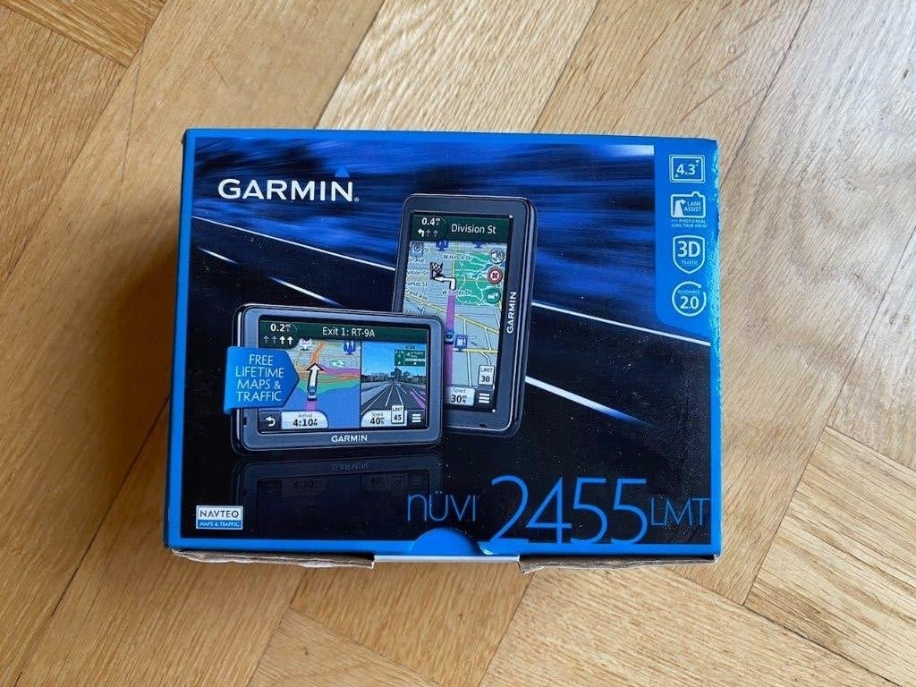 Garmin nüvi 2455LMT (Inclusief doos en USB-kabel), Auto diversen, Autonavigatie, Ophalen of Verzenden, Gebruikt