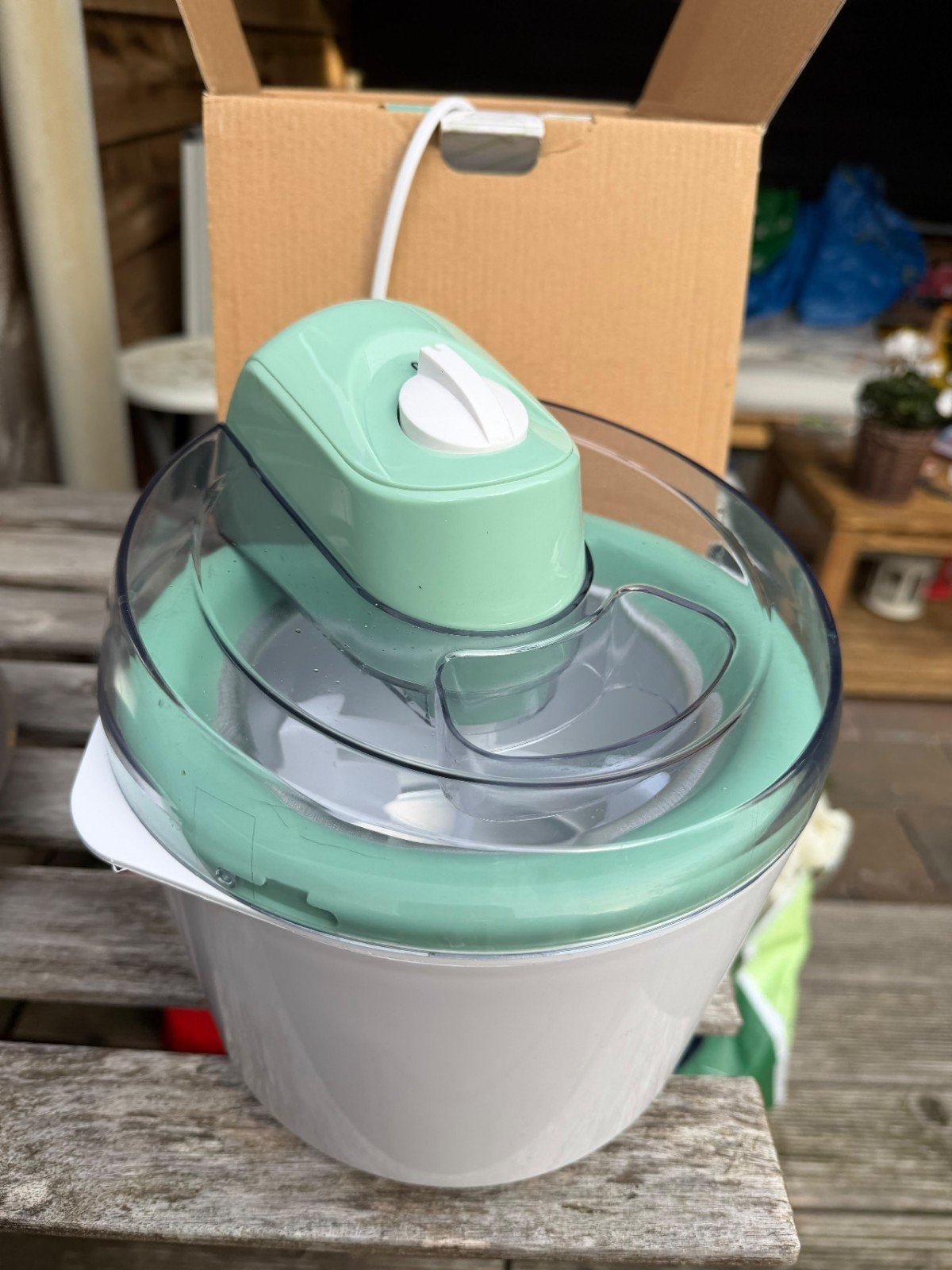 Silvercrest ijsmachine, Witgoed en Apparatuur, Ophalen, Zo goed als nieuw