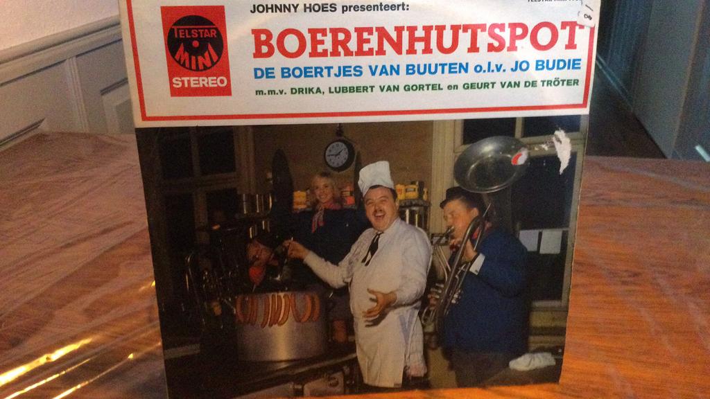 boeren hutspot Telstar lp, Ophalen of Verzenden, Gebruikt, Overige formaten