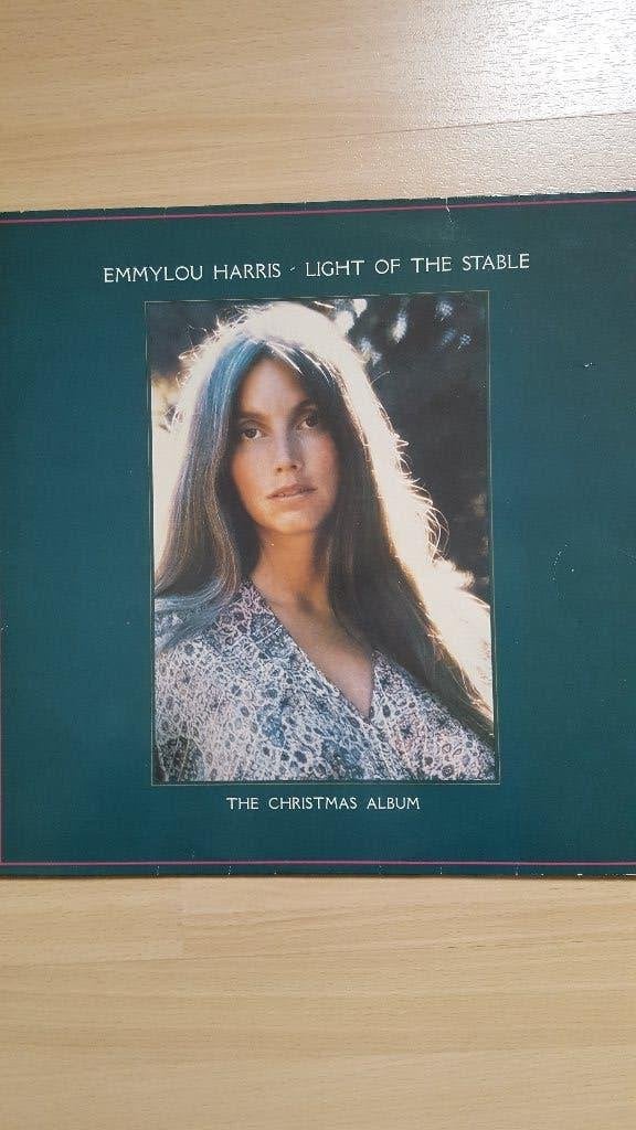 Emmylou Harris- Light of the stable LP (Christmas album), LP, Ophalen of Verzenden, Zo goed als nieuw, 12 inch
