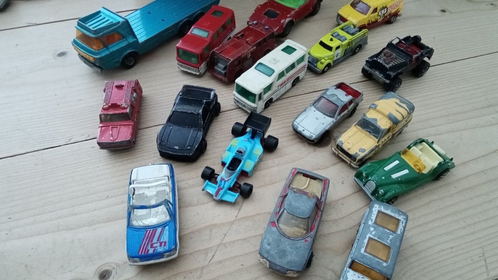 Partij verzamel modelauto's loop en sloop, Ophalen of Verzenden, Gebruikt, Overige merken