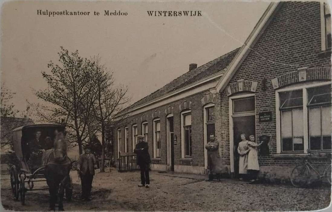 Hulppostkantoor Meddo (Winterswijk) - Gelderland, Ophalen of Verzenden, Voor 1920, Ongelopen, Gelderland