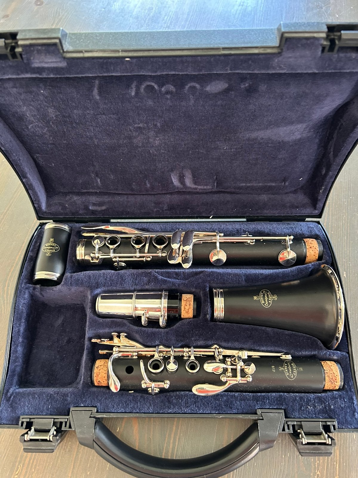 Buffet Crampon B12 klarinet, Muziek en Instrumenten, Blaasinstrumenten | Klarinetten, Ophalen, Zo goed als nieuw, Kunststof