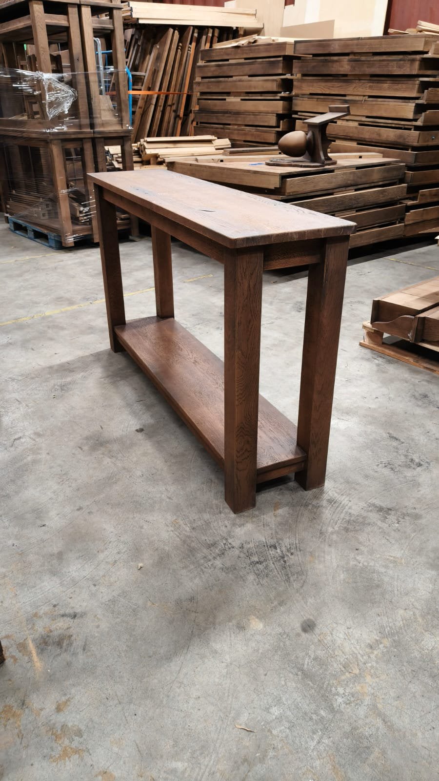 Eiken side table, Antiek en Kunst, Antiek | Meubels | Tafels, Ophalen of Verzenden