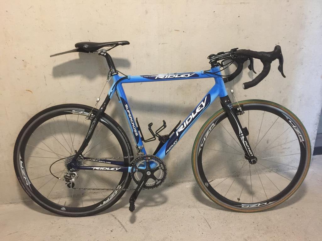 Ridley crossfiets - maat 56, Fietsen en Brommers, Carbon, Zo goed als nieuw, Meer dan 20 versnellingen, Ophalen