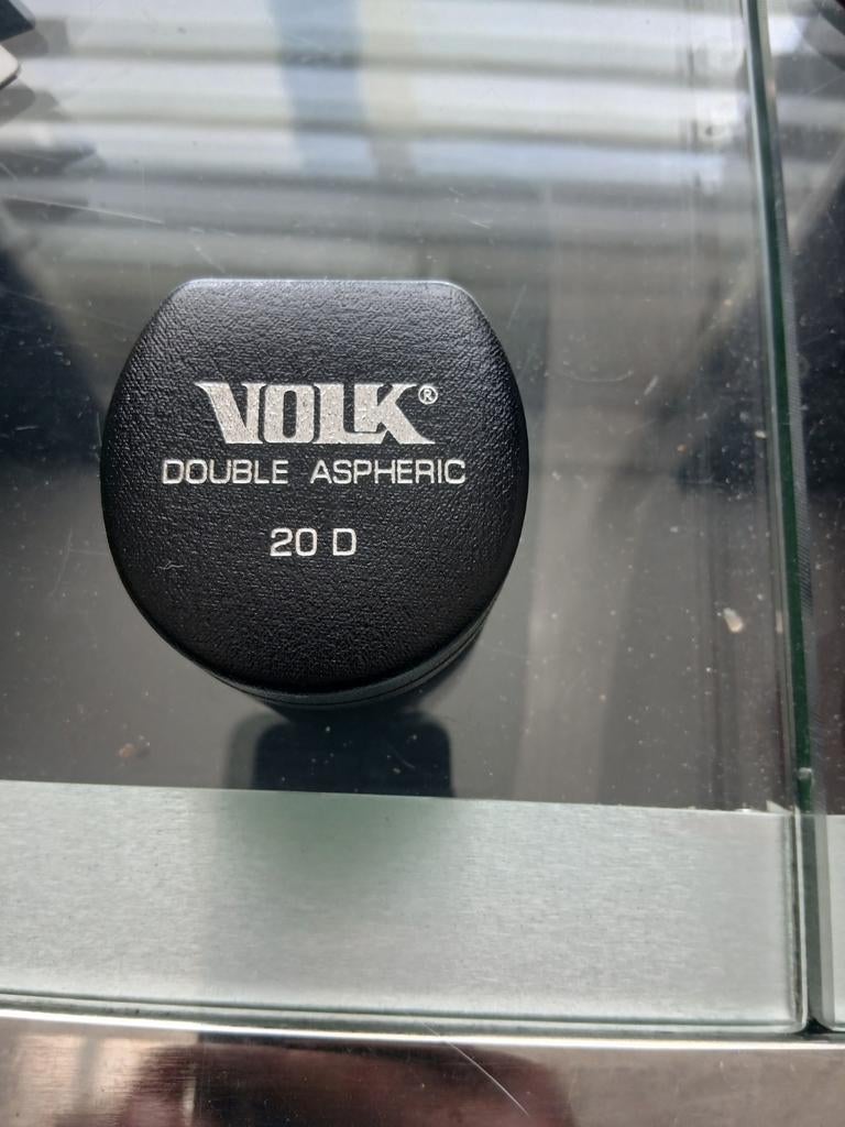 Volk Double Aspheric 20 D lens met etui, Overige merken, Minder dan 50 mm, Overige typen, Ophalen of Verzenden