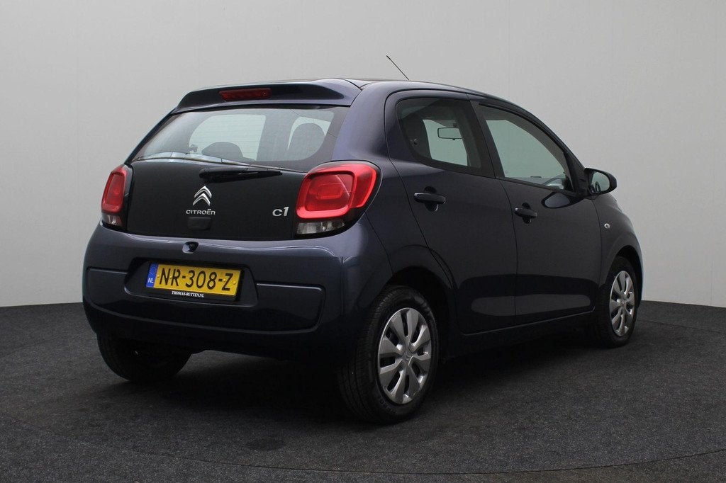 Citroen C1 1.0 e-VTi Selection 2017 | Airco | Cruise Control, Auto's, Voorwielaandrijving, Stof, Gebruikt, Euro 6