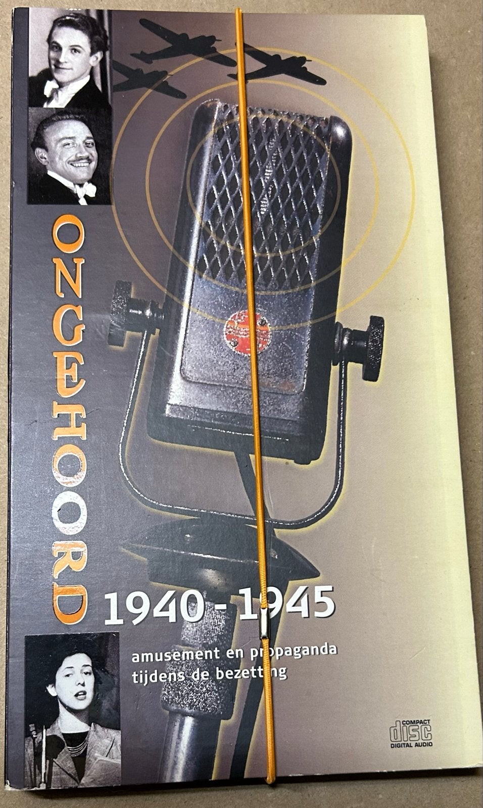 Ongehoord 1940-1945: Amusement & Propaganda (4 CD Boxset), Cd's en Dvd's, Cd's | Overige Cd's, Ophalen of Verzenden, Zo goed als nieuw