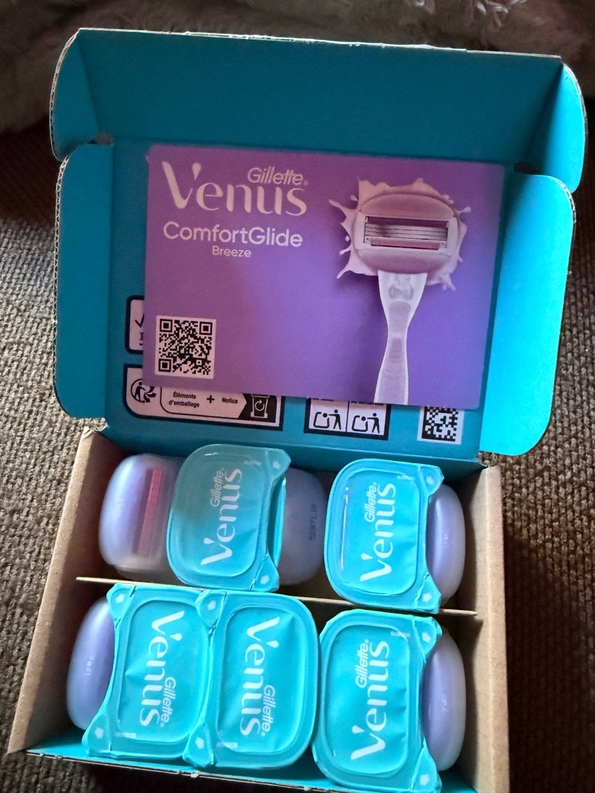 Gillette Venus ComfortGlide Breeze Scheermesjes - Nieuw, Ophalen of Verzenden, Nieuw, Scheren en Epileren