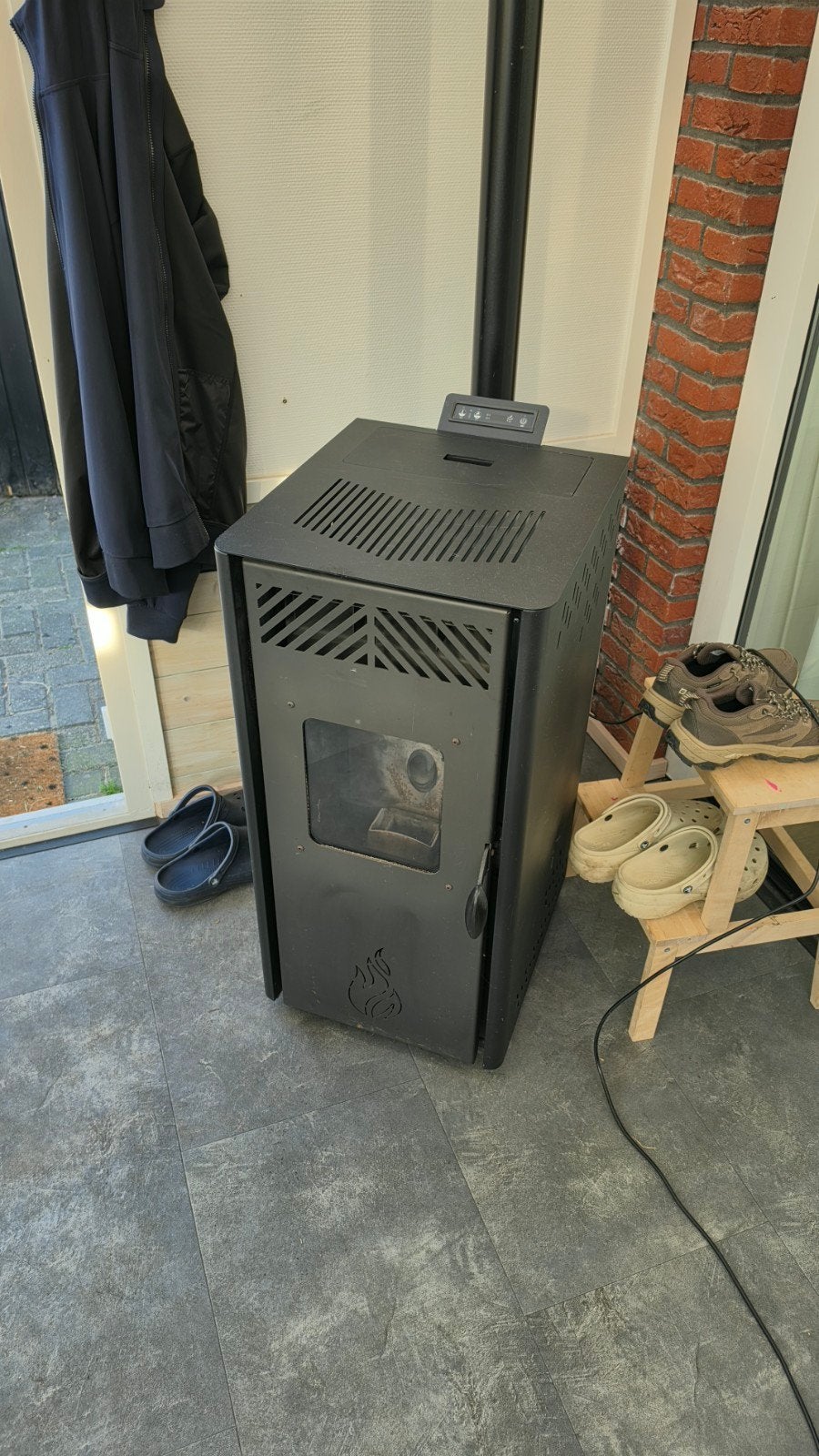 Lucia 11kW Pelletkachel - Efficiënte en Duurzame Warmte, Huis en Inrichting, Kachels, Gebruikt, Overige brandstoffen, Ophalen of Verzenden