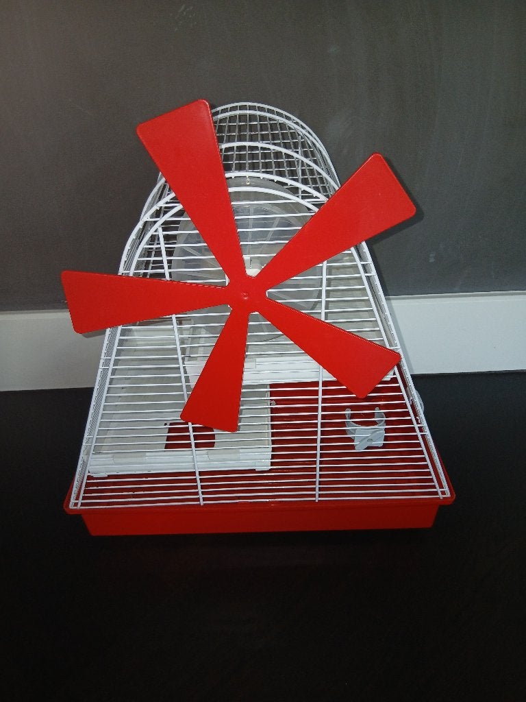 Hamster verblijf (vakantie), Kooi, Minder dan 75 cm, Zo goed als nieuw, Muis