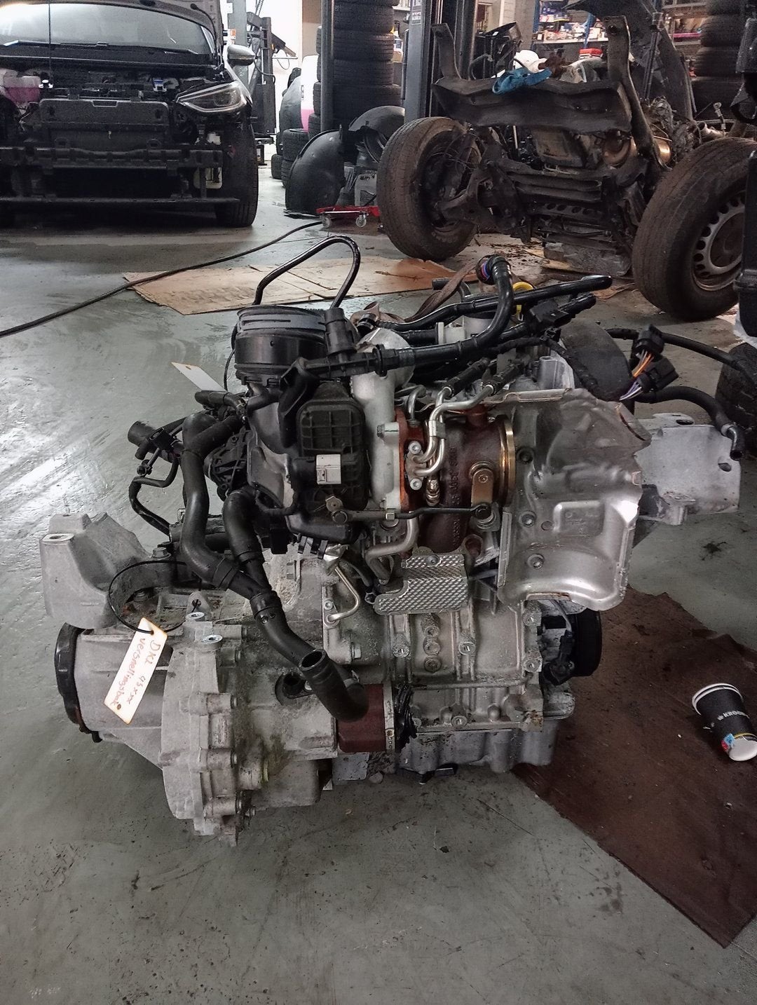 Volkswagen Polo DKL Motorblok compleet, Auto-onderdelen, Motor en Toebehoren, Gebruikt, -, Volkswagen, -