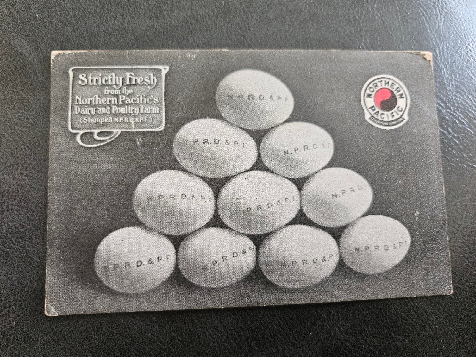 Strictly Fresh Eieren (Northern Pacific), Verzamelen, Merken en Reclamevoorwerpen, Ophalen of Verzenden