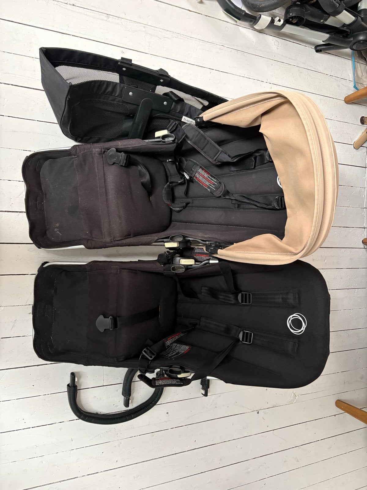 Bugaboo Donkey Duowagen - Compleet met accessoires, Ophalen, Gebruikt, Combiwagen, Duowagen