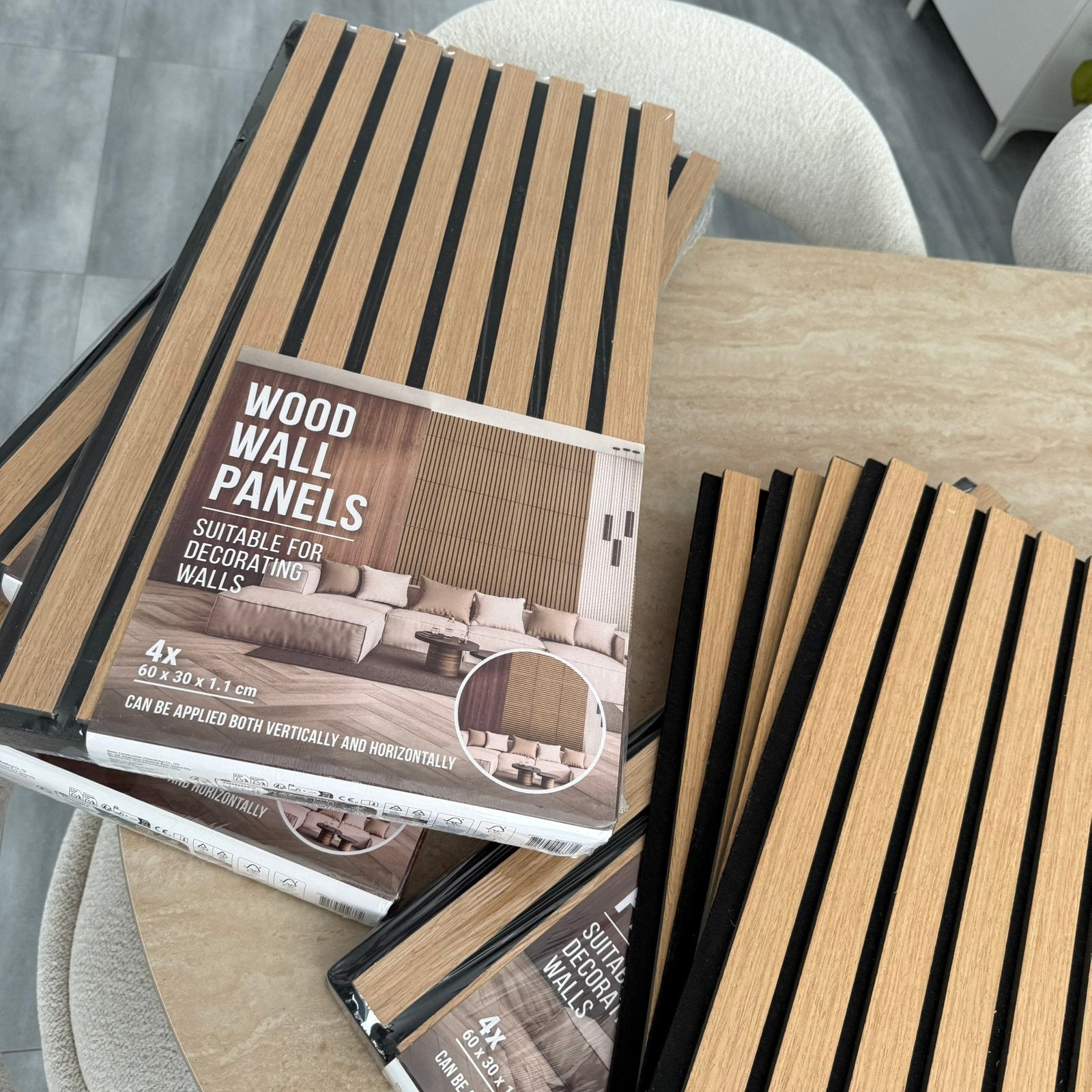 Wood wall panels, Ophalen