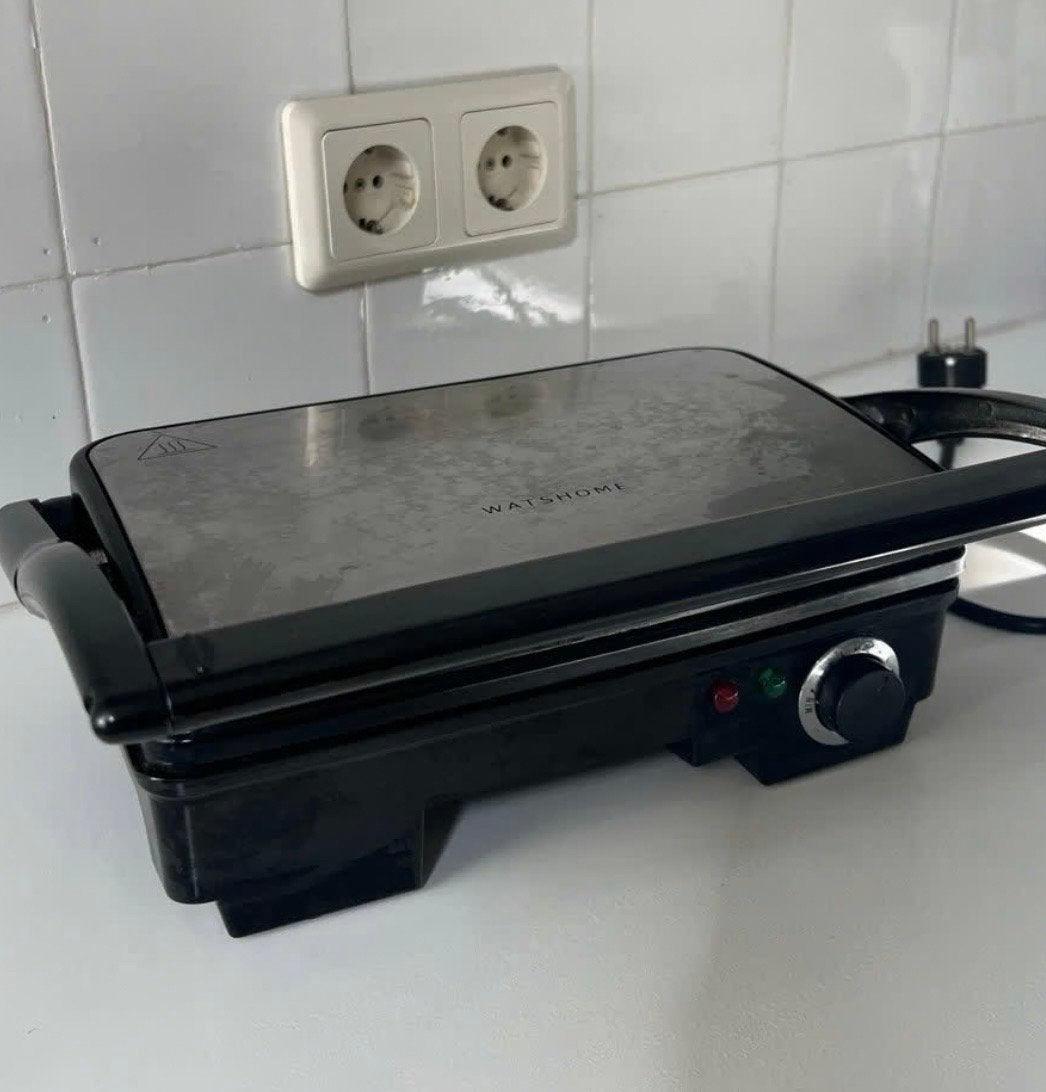 WatsHome Tafelgrill / Contactgrill, Ophalen of Verzenden, Gebruikt, Tafelgrill