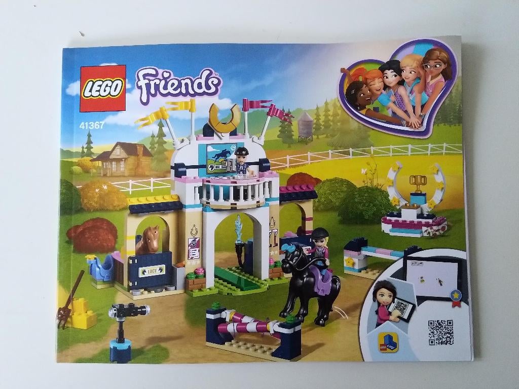 Lego Friends 41367 Stephanies Paardenconcours, Compleet, Lego, Friends, Ophalen of Verzenden