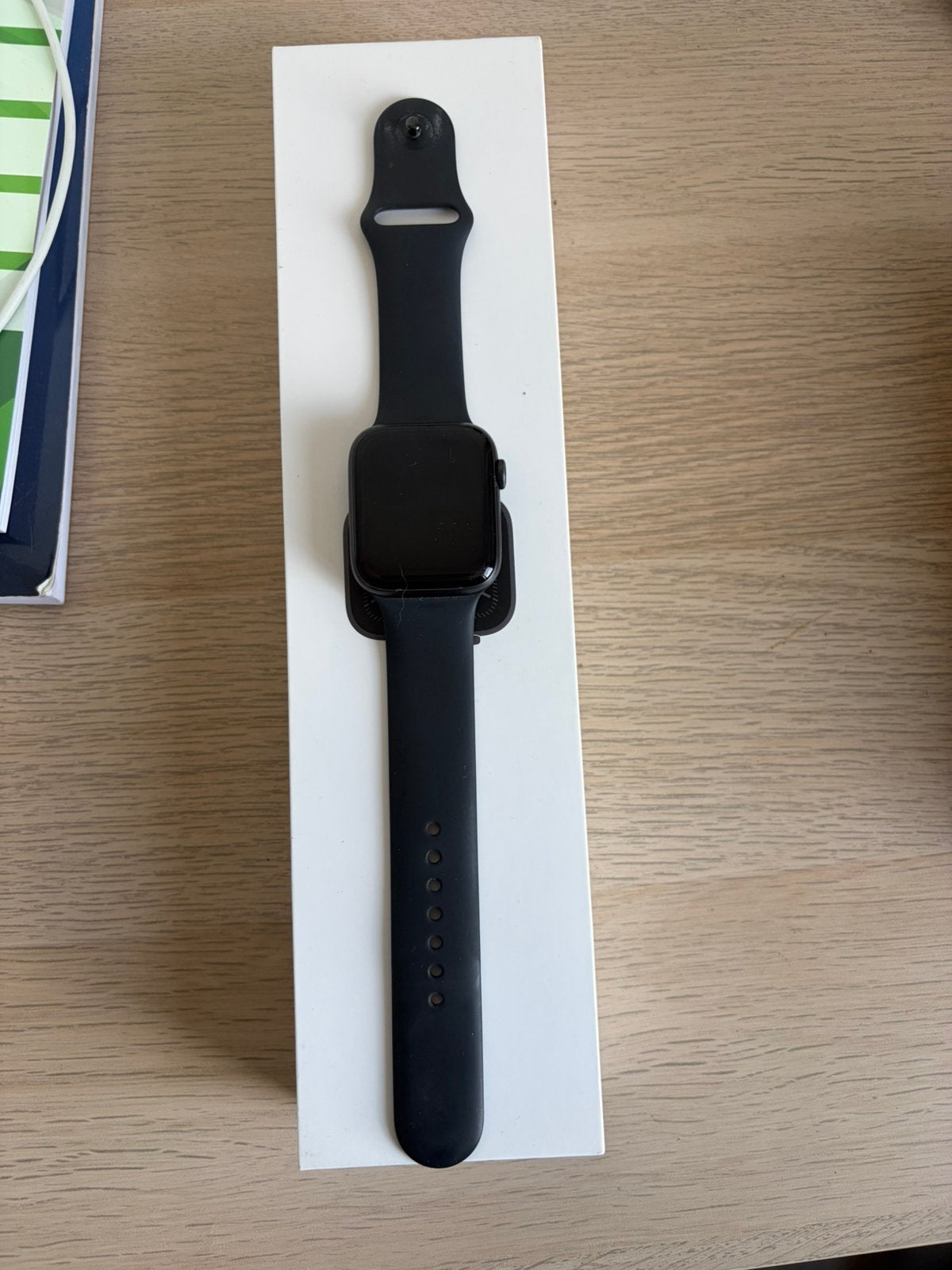 Apple watch series 5 44mm, Sieraden, Tassen en Uiterlijk, Ophalen, Zo goed als nieuw, Zwart, IOS