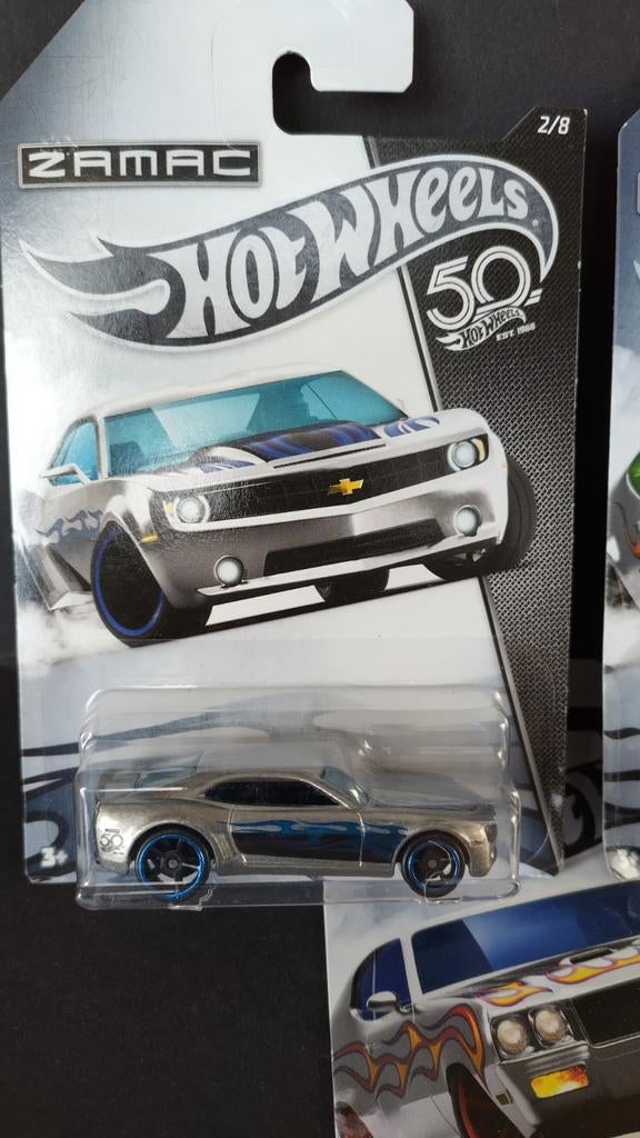 Hotwheels Zamac Camaro Buick Mustang Pol, 1186 MJ 1 NL, Auto, Verzenden, Zo goed als nieuw