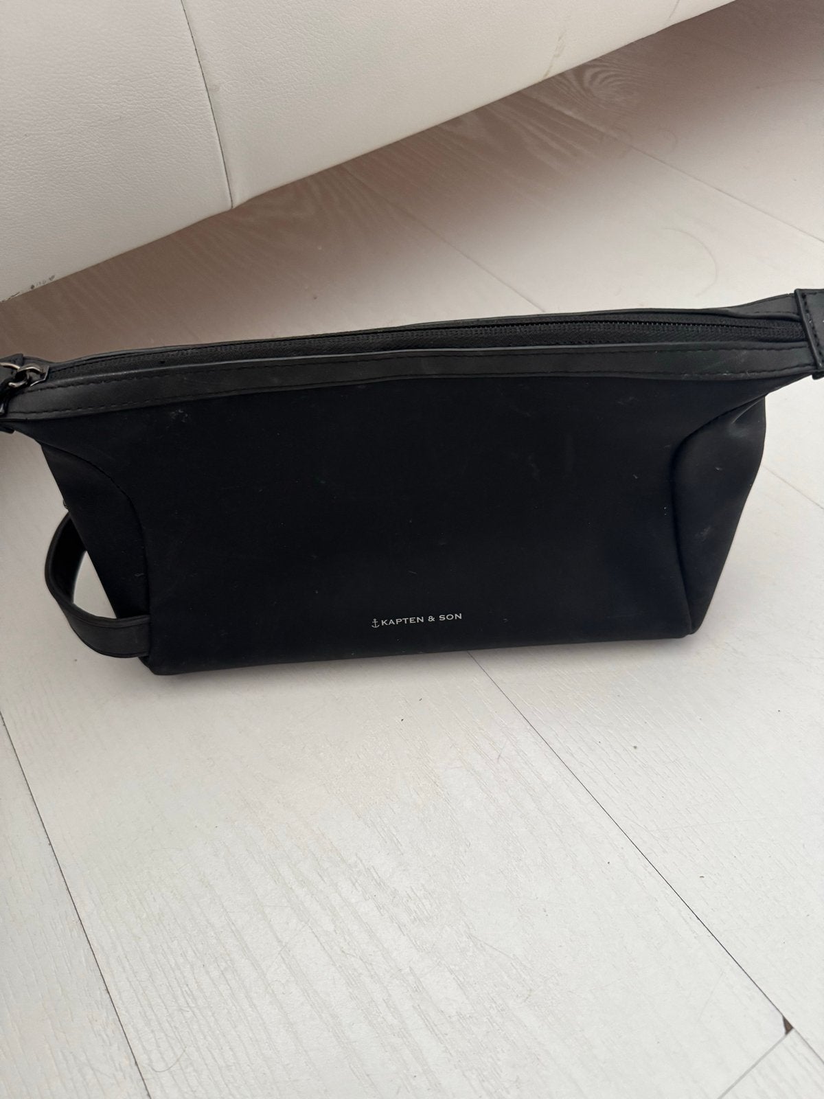 Kapten & Son Toilettas Zwart - Stijlvol en Praktisch, Ophalen of Verzenden, Gebruikt, Zwart, Heer of Dame