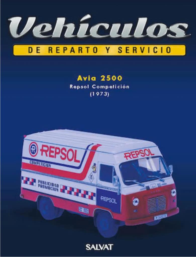 Avia 2500 1973 REPSOL Benzine 1/43 reparto / servicio # 19, Verzenden, Nieuw, Bus of Vrachtwagen, Overige merken