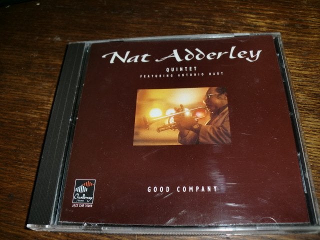 Nat Adderley/ Antonio Hart ‎Good Company Challenge CD 1994  , Ophalen of Verzenden, Zo goed als nieuw, Jazz