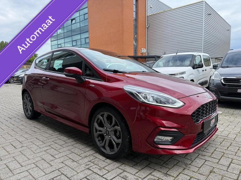 Ford Fiesta ST-Line 1.0 Benzine | Automaat | Pano | Lage km, Auto's, Ford, Bedrijf, Te koop, Fiësta, ABS, Airbags, Airconditioning
