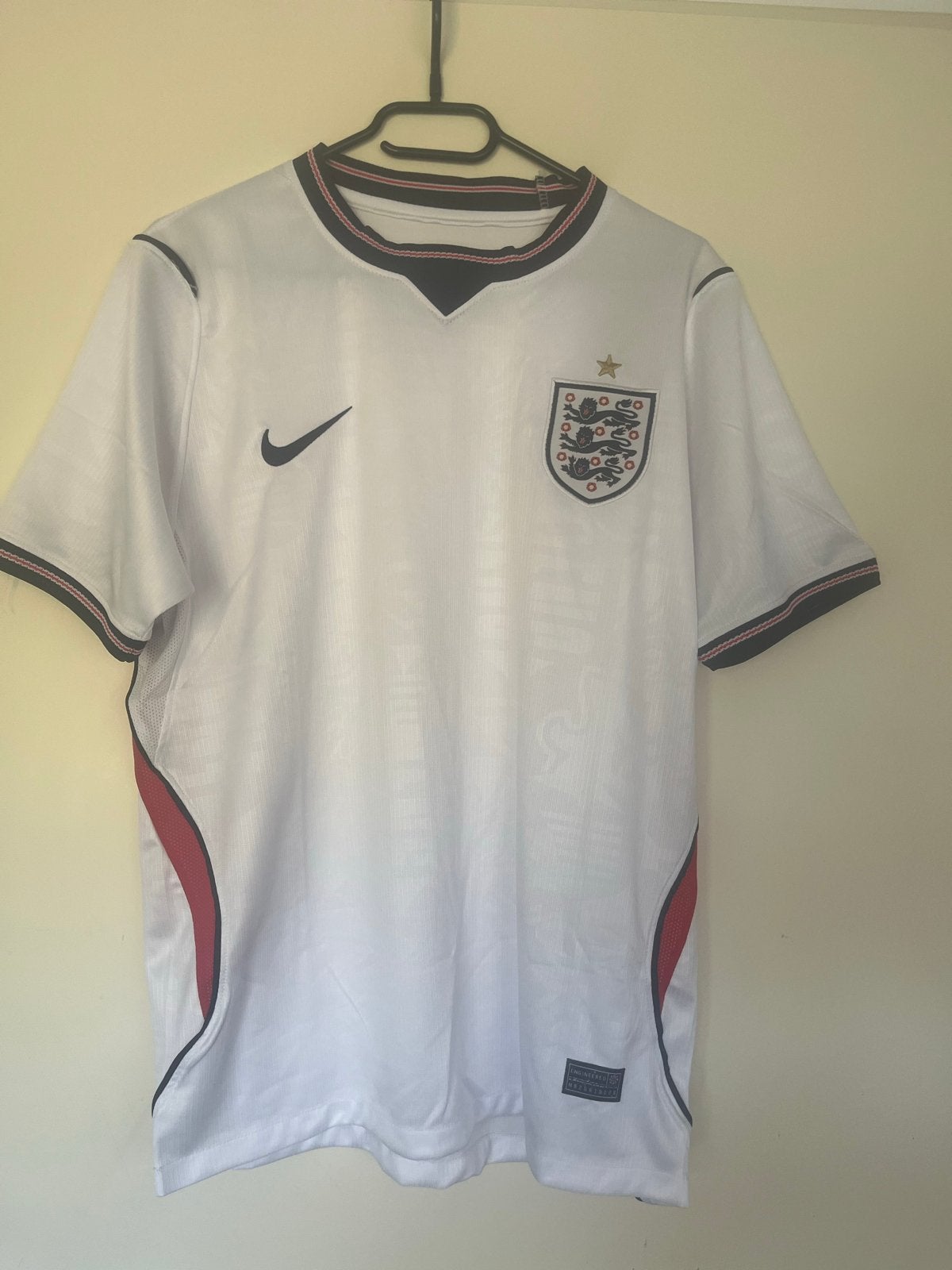 Nike Engeland Thuisshirt 2026/2027 Maat M, Kleding | Heren, Ophalen of Verzenden, Zo goed als nieuw, Maat 48/50 (M), Wit